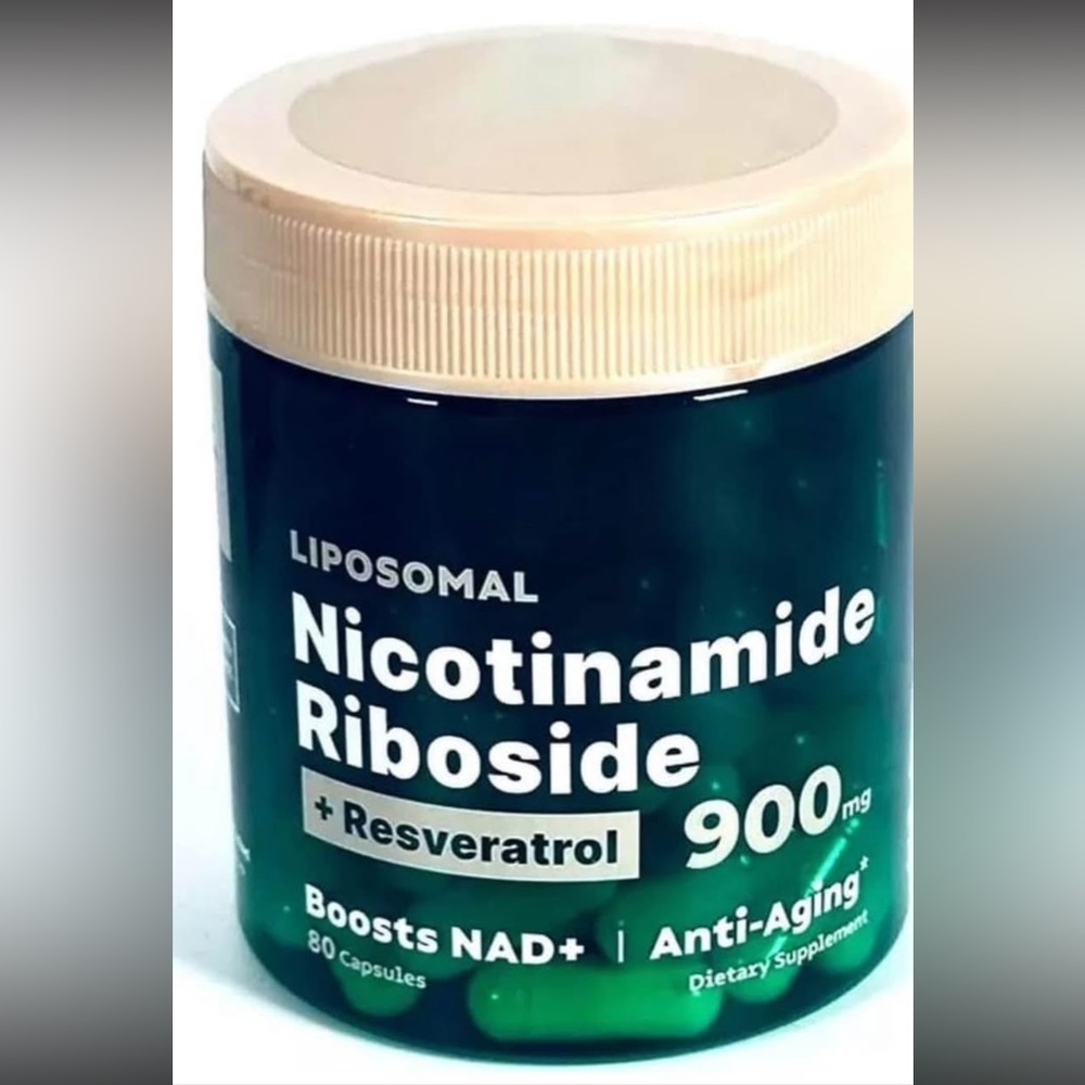 NAD+ Nicotinamide Riboside Supplement - Factory Sealed- 2 bottles exp12/2026